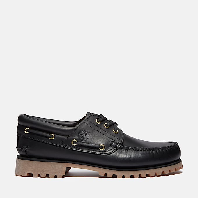 Men's Timberland® Authentic 3-Eye Lug Handsewn Boat Shoe - 1