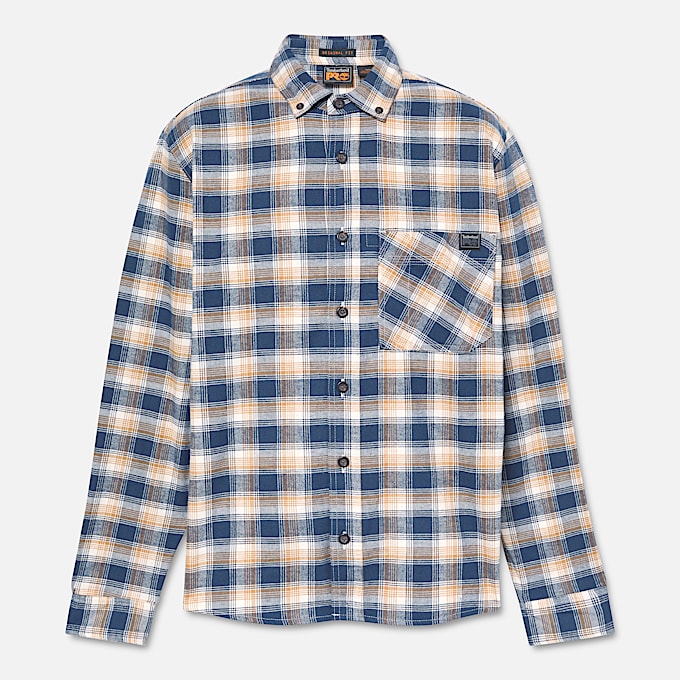 Men's Timberland PRO® Woodfort Lightweight Flannel Flex Shirt
