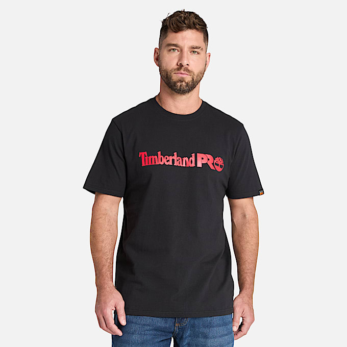 Men's Timberland PRO® Core Linear Logo T-Shirt - 1