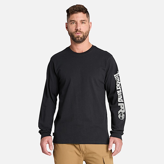Men's Timberland PRO® Core Logo Long-Sleeve T-Shirt - 1