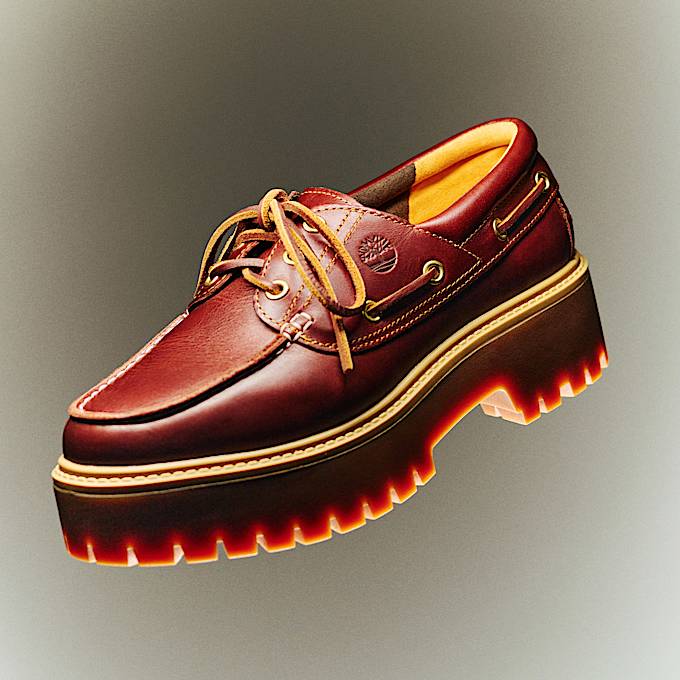 Women's Stone Street Platform Boat Shoe