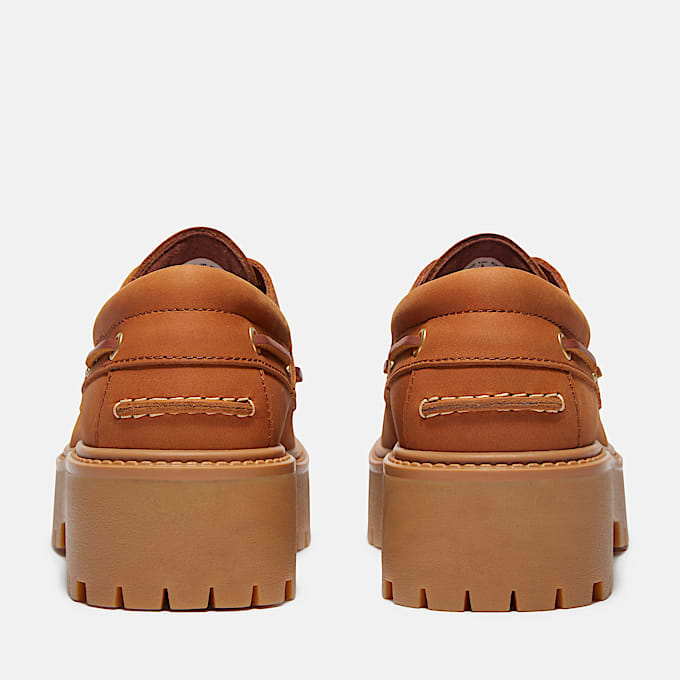 Women's Stone Street Platform Boat Shoe