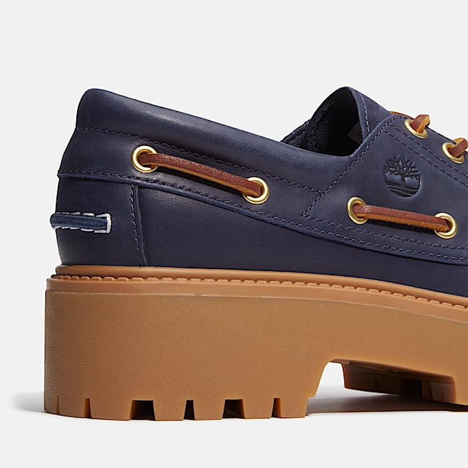 Women's Stone Street Platform Boat Shoe