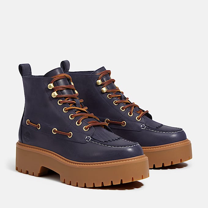 Women’s Stone Street Platform Kiltie Boot