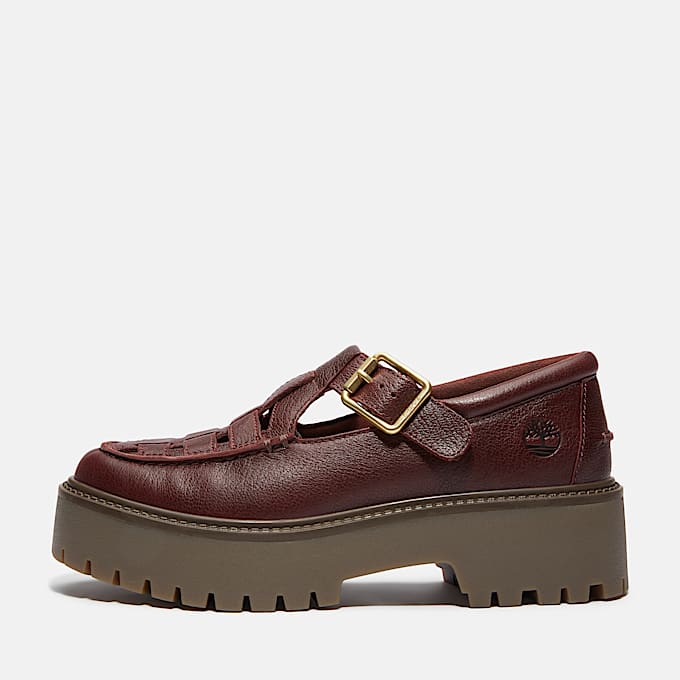 Women's Stone Street Platform Buckle Shoe