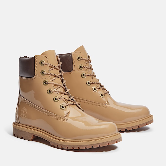 Women's Patent Leather Premium 6-Inch Waterproof Boot