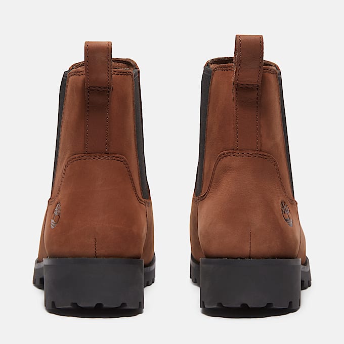 ショートブーツ・ブーティ TIMBERLAND Woman Flat ankle boots Brown TB0A2HA9EXU1 DKBROWN Waterproof Ankle Boots | Timberland | Timberland