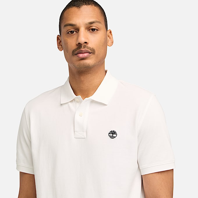 Men's Millers River Short-Sleeve Pique Polo Shirt