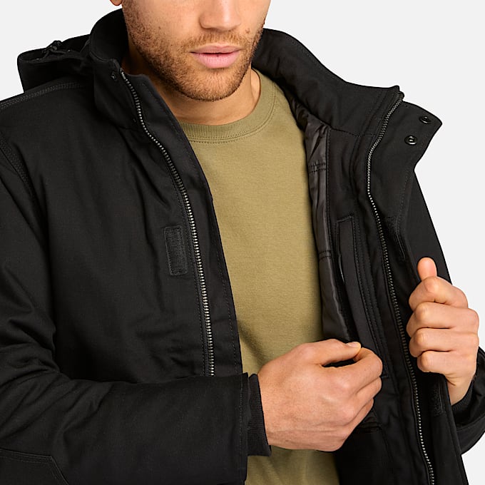 Manteau à capuchon isotherme Timberland PRO® Ironhide pour hommes