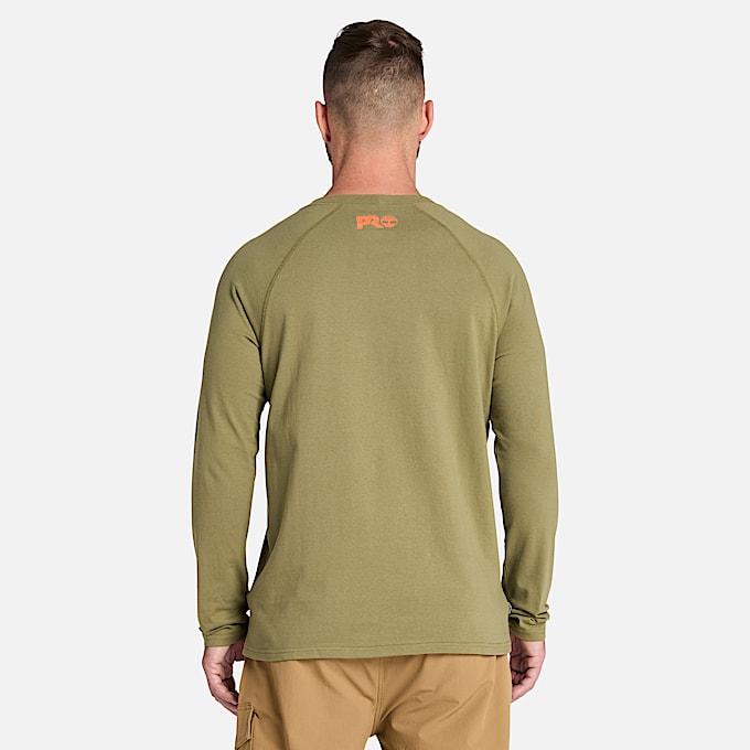 Men's Timberland PRO® Core Reflective Logo Long-Sleeve T-Shirt