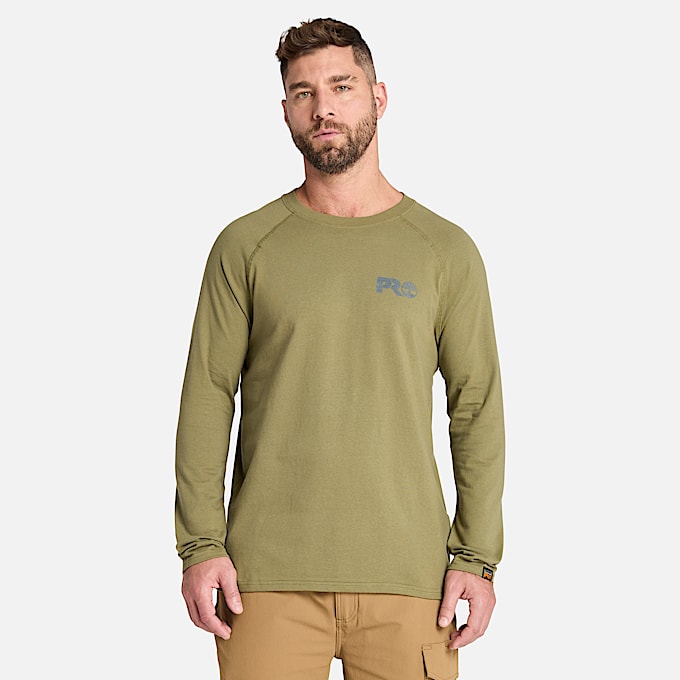 Men's Timberland PRO® Core Reflective Logo Long-Sleeve T-Shirt - 1