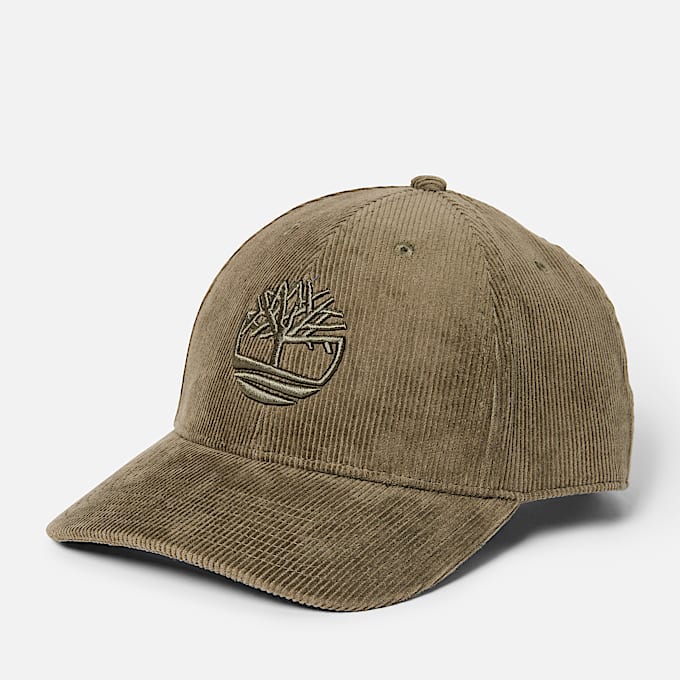 Corduroy Logo Baseball Cap - 1