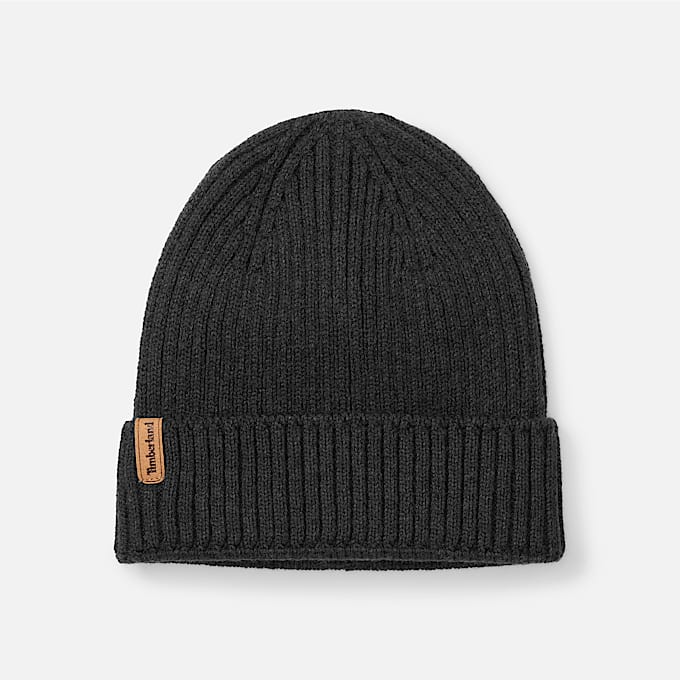 Rib Knit Beanie - 1