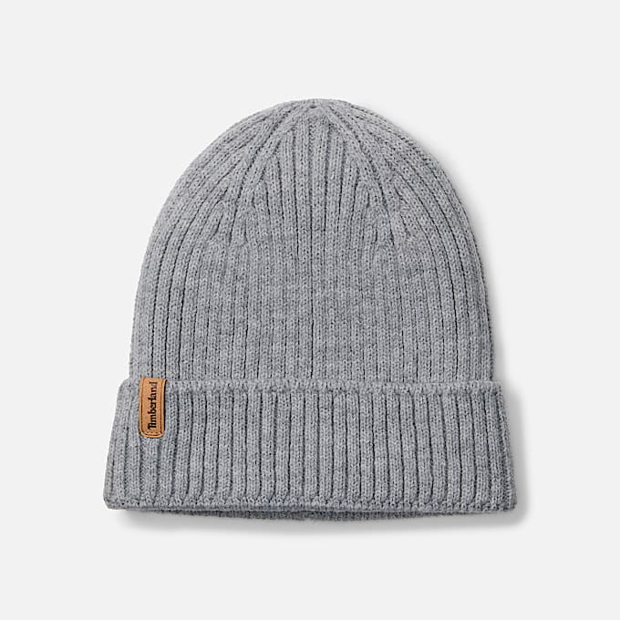 Rib Knit Beanie - 1