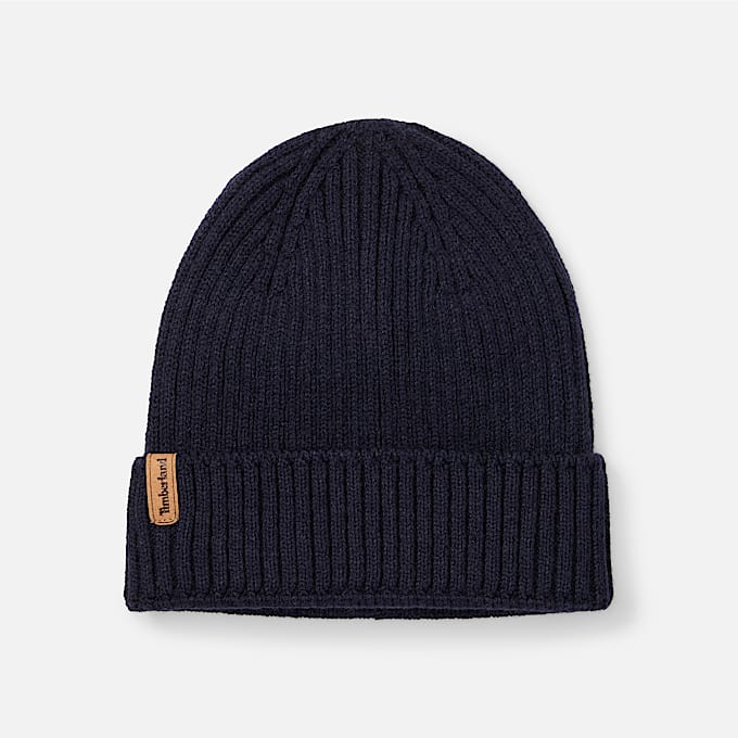 Rib Knit Beanie - 1