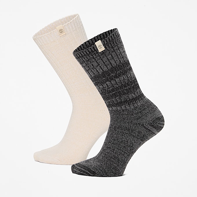 Women's Timberland® 2-Pack Cozy Boot Crew Sock - 1