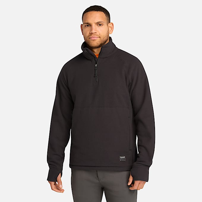 Men's Timberland PRO® Irvine 1/4-Zip Waffle Fleece Jacket - 1