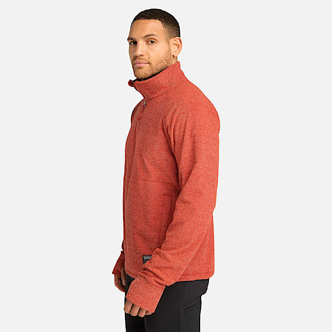 Men's Timberland PRO® Irvine 1/4-Zip Waffle Fleece Jacket