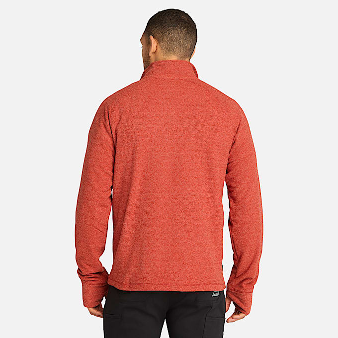 Men's Timberland PRO® Irvine 1/4-Zip Waffle Fleece Jacket