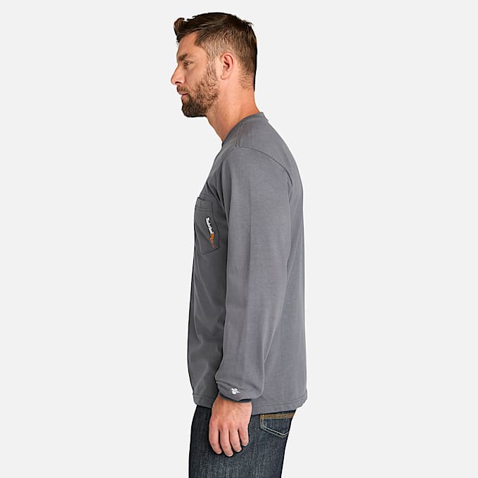Men's Timberland PRO® Cotton Core Flame-Resistant Long-Sleeve T-Shirt