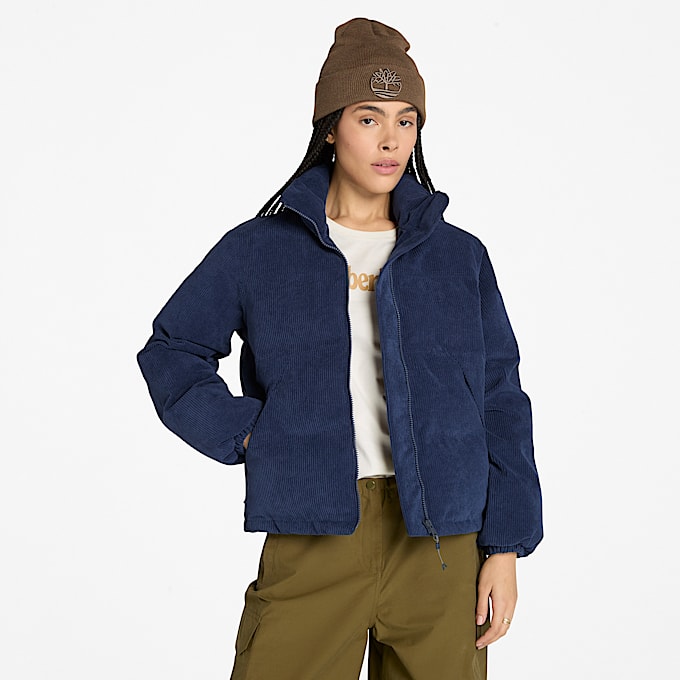 Women's Welch Mountain Waterproof Corduroy Puffer Jacket - 1