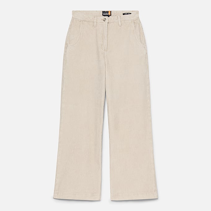 Women's Washed Corduroy Wide-Leg Pant