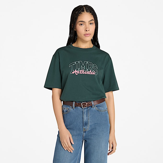 Women's Timberland® Varsity Graphic Short-Sleeve T-Shirt - 1