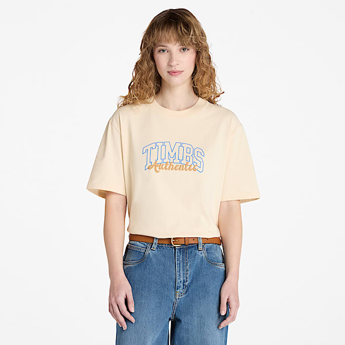 Women's Timberland® Varsity Graphic Short-Sleeve T-Shirt - 1