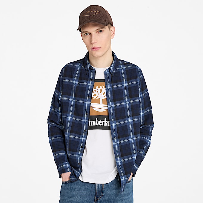 Men's Midweight Flannel Checkered Shirt - 1