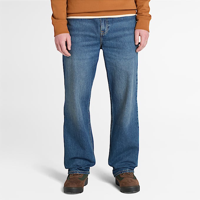Men's Sandown Embroidered Denim Pant - 1