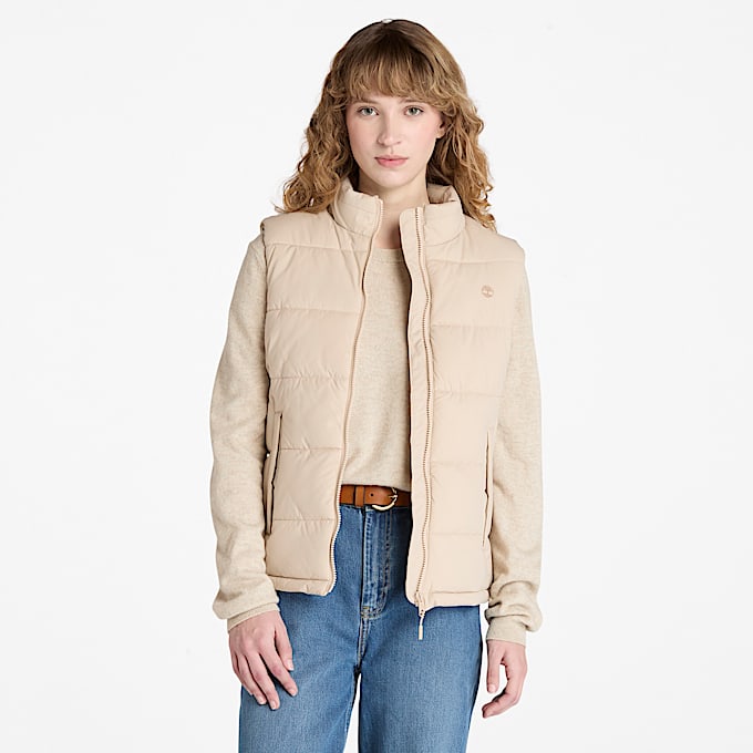 Women's Water-Repellent Puffer Vest - 1