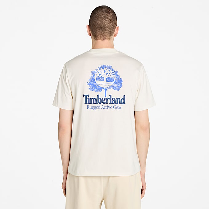 Men's Rugged Active Gear Back Graphic T-Shirt