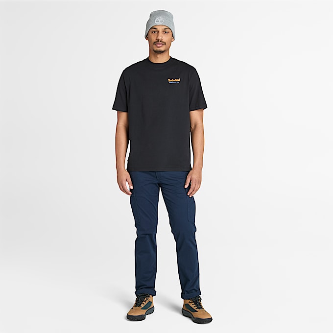 Men's Rugged Active Gear Back Graphic T-Shirt