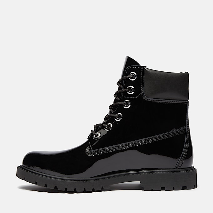 Women's Patent Leather Premium 6-Inch Waterproof Boot