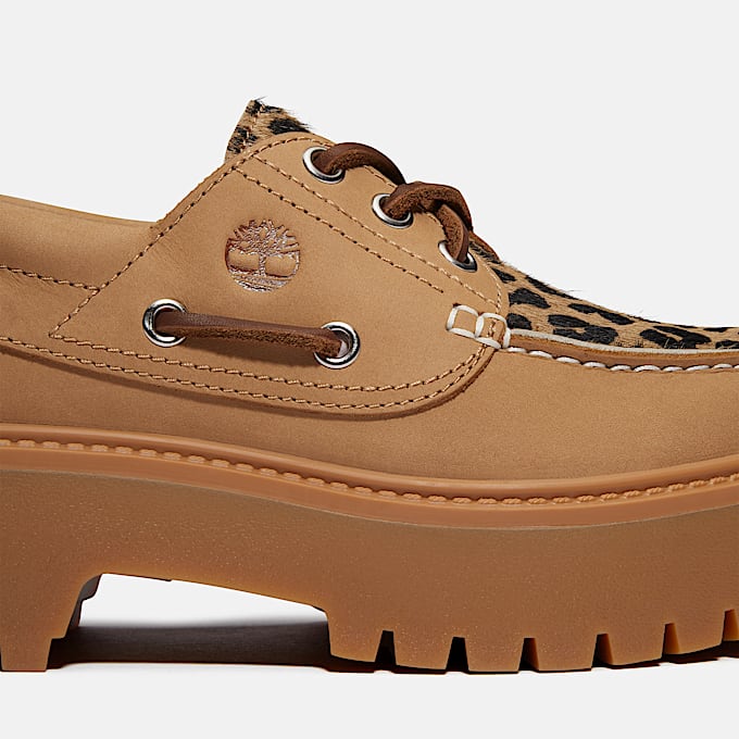 Women's Stone Street Platform Boat Shoe