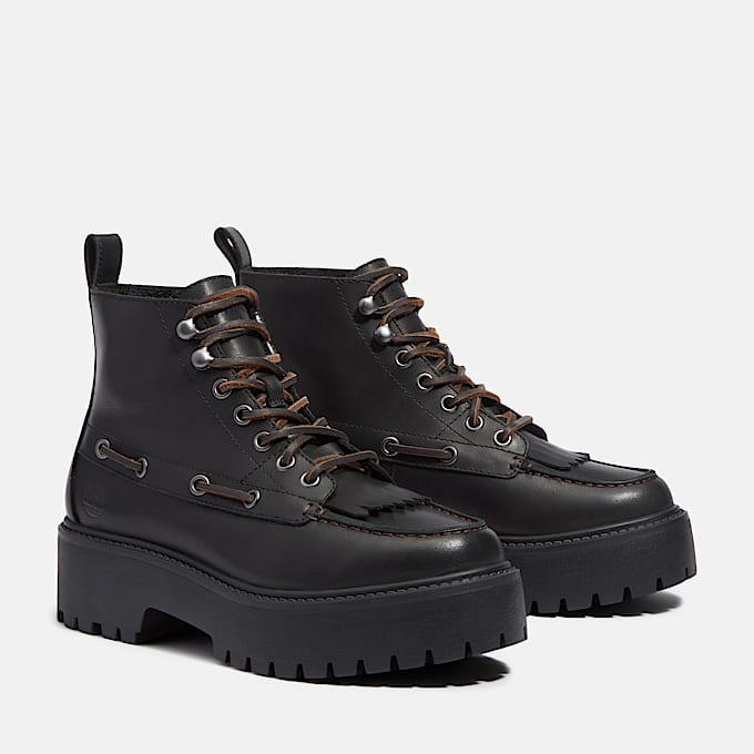Women’s Stone Street Platform Kiltie Boot