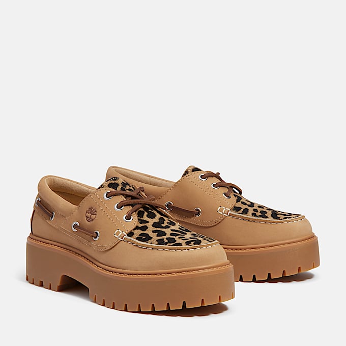 Women's Stone Street Platform Boat Shoe