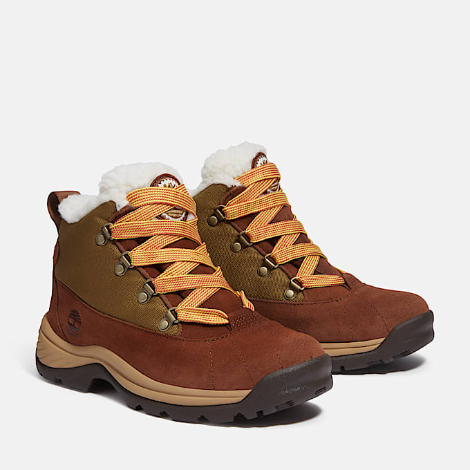 Women's White Ledge Waterproof Snow Boot