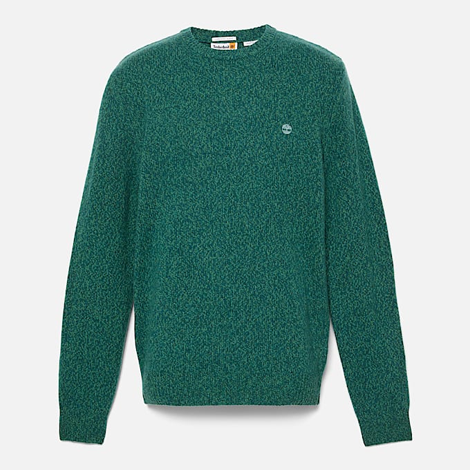 Men's Twisted Yarn Crewneck Sweater