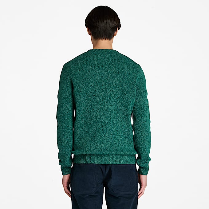 Men's Twisted Yarn Crewneck Sweater