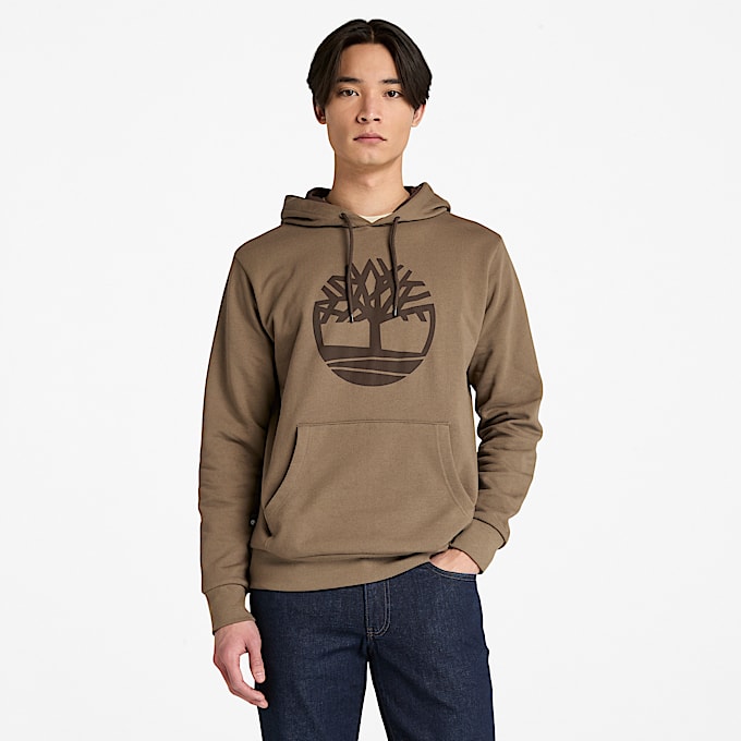 Men's Northwood Tree Logo Brushed Back Hoodie - 1