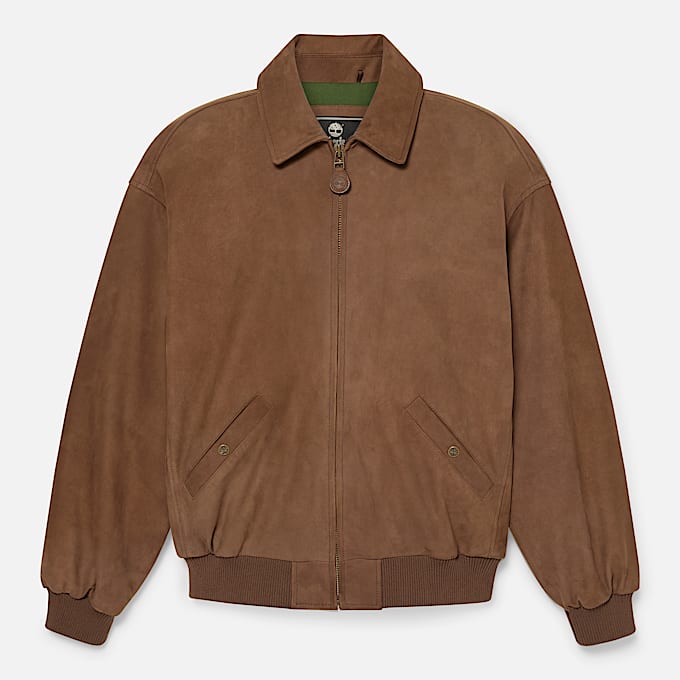 Leather Bomber Jacket - 1