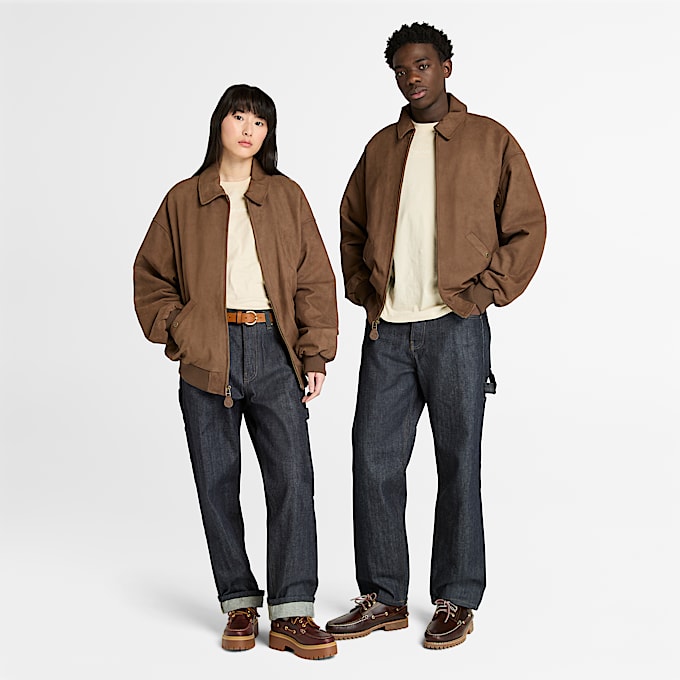 Leather Bomber Jacket