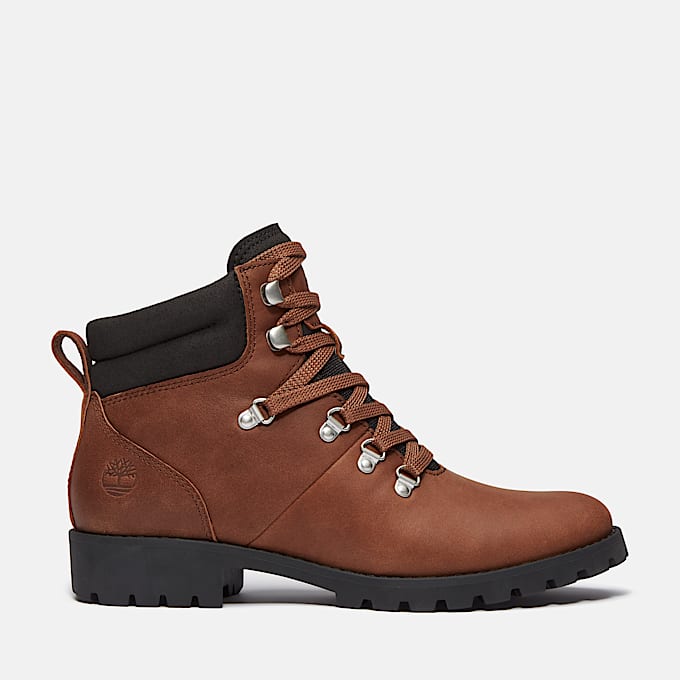 ショートブーツ・ブーティ TIMBERLAND Woman Flat ankle boots Brown TB0A2HA9EXU1 DKBROWN Waterproof Ankle Boots | Timberland | Timberland