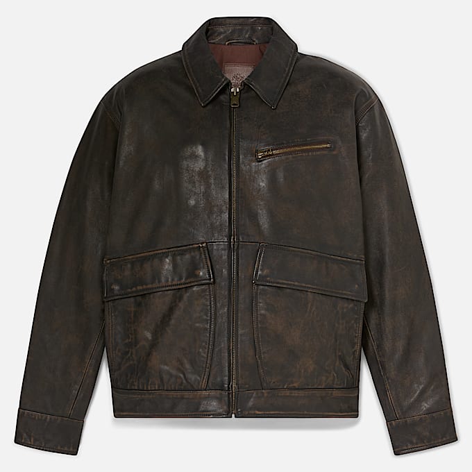 Men's Strafford Leather Jacket - 1