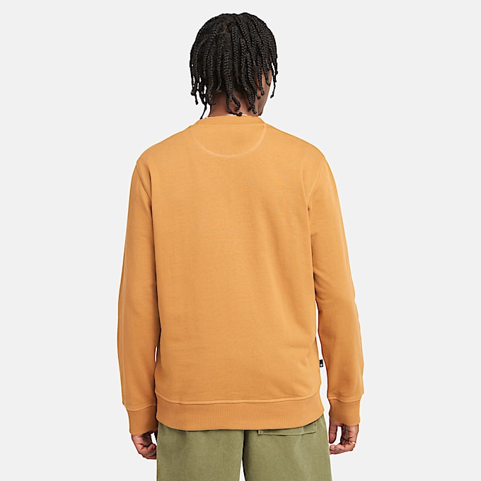 Men's Established 1973 Embroidered Logo Crew Neck Sweatshirt
