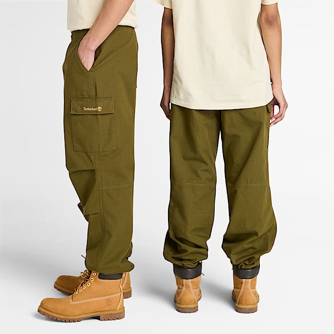 Washed Duck Canvas Cargo Pant