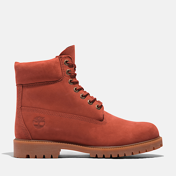 Bright red timberlands online