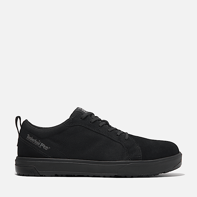 Black canvas timberlands hot sale
