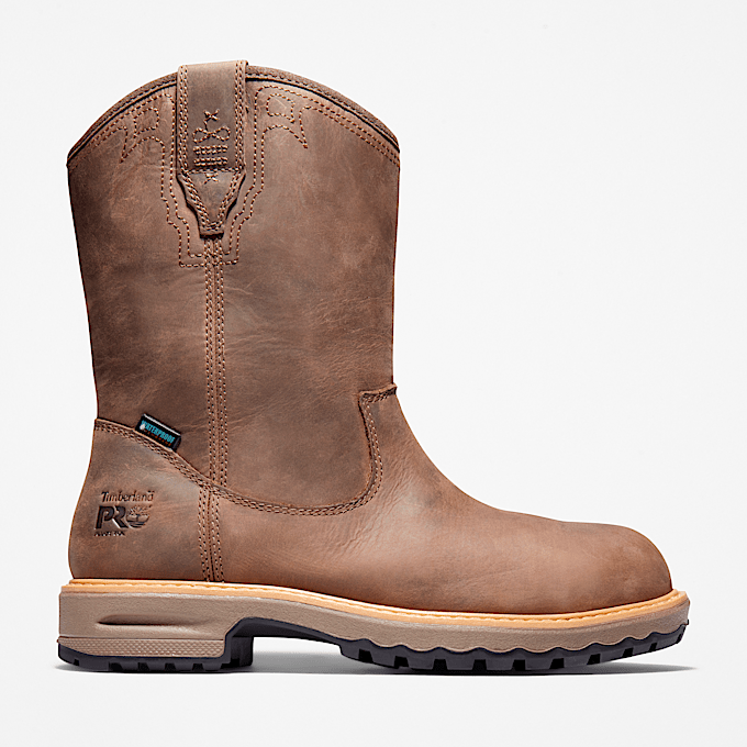 Short pull on work boots new arrivals